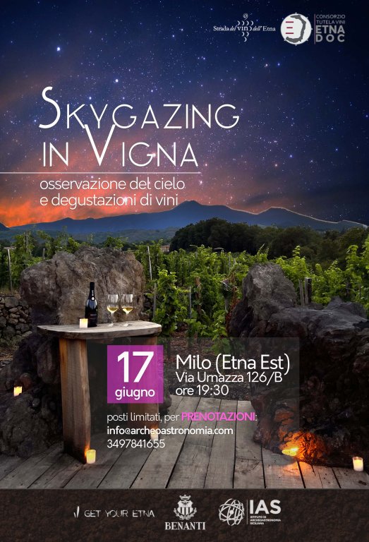 Skygazing in Vigna a MIlo | sabato 17 giugno 2023