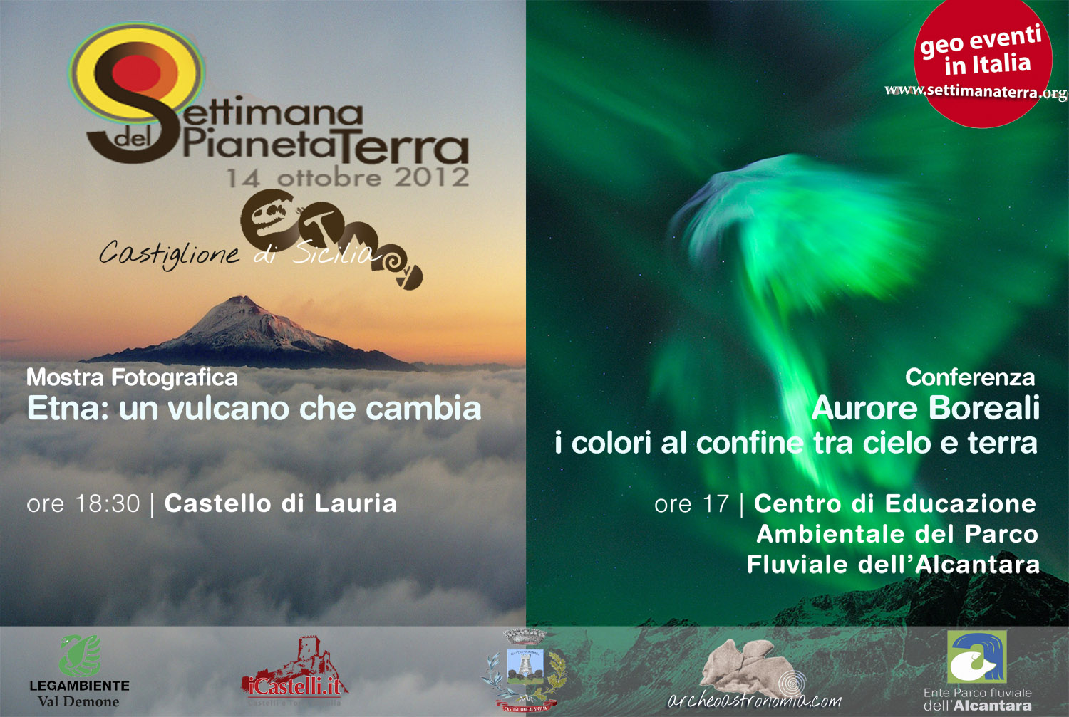 Aurore Boreali, i Colori ai Confini tra Cielo e Terra - Castiglione di Sicilia (Catania, Sicilia)