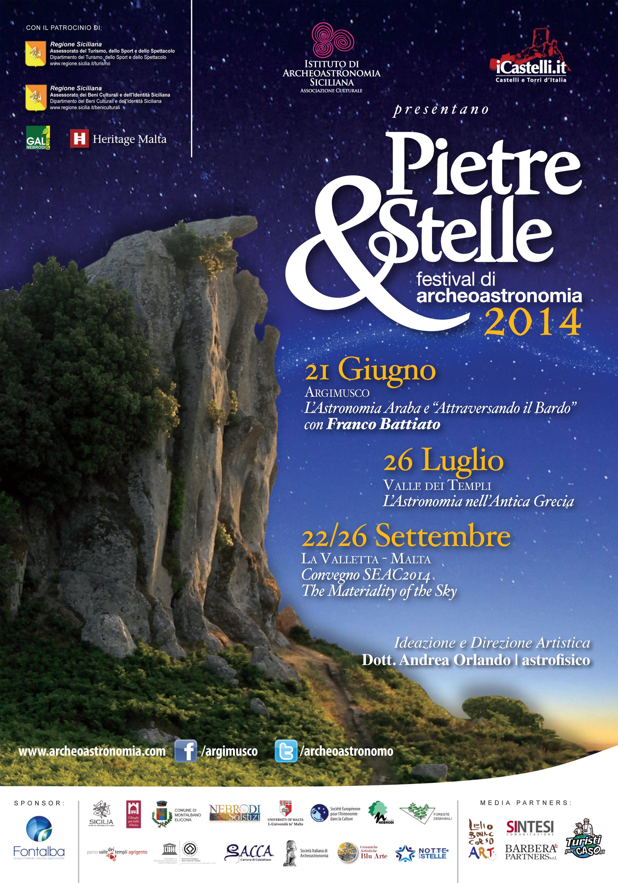 Festival di Archeoastronomia Pietre&Stelle, edizione 2014