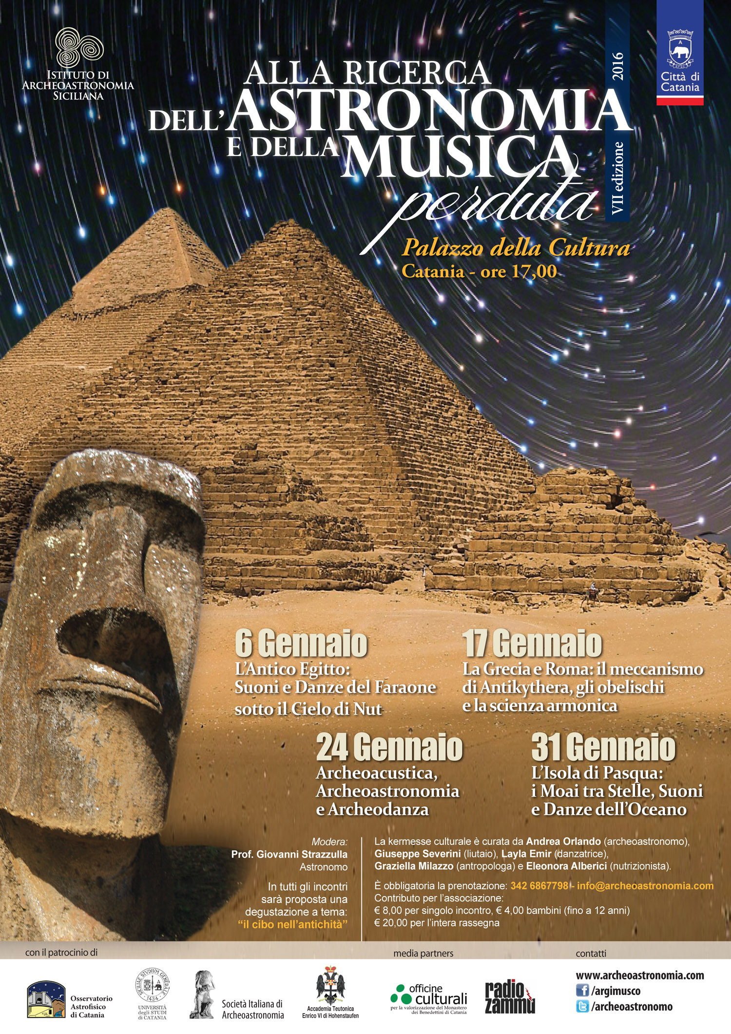 Alla Ricerca dell'Astronomia e della Musica Perduta - edizione 2016