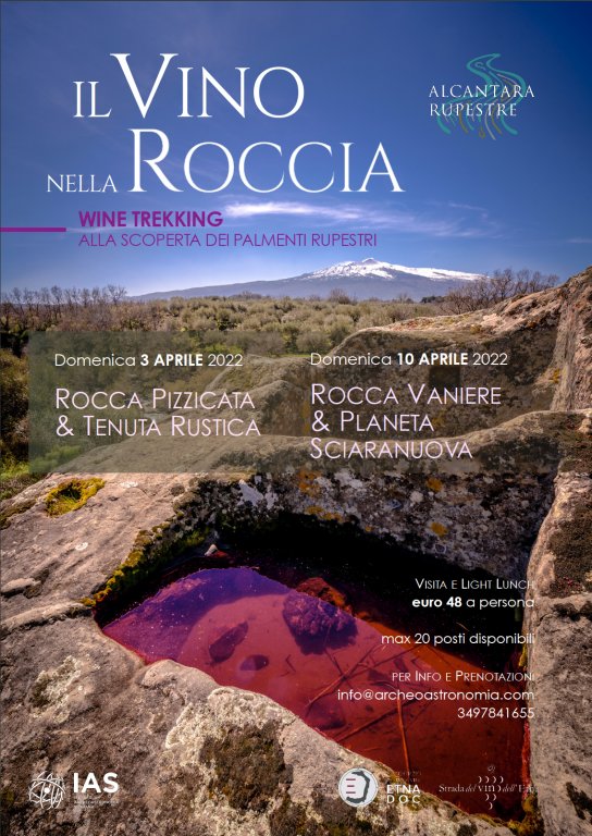 Il Vino nella Roccia | wine trekking nella Valle Alcantara - 3 e 10 aprile 2022