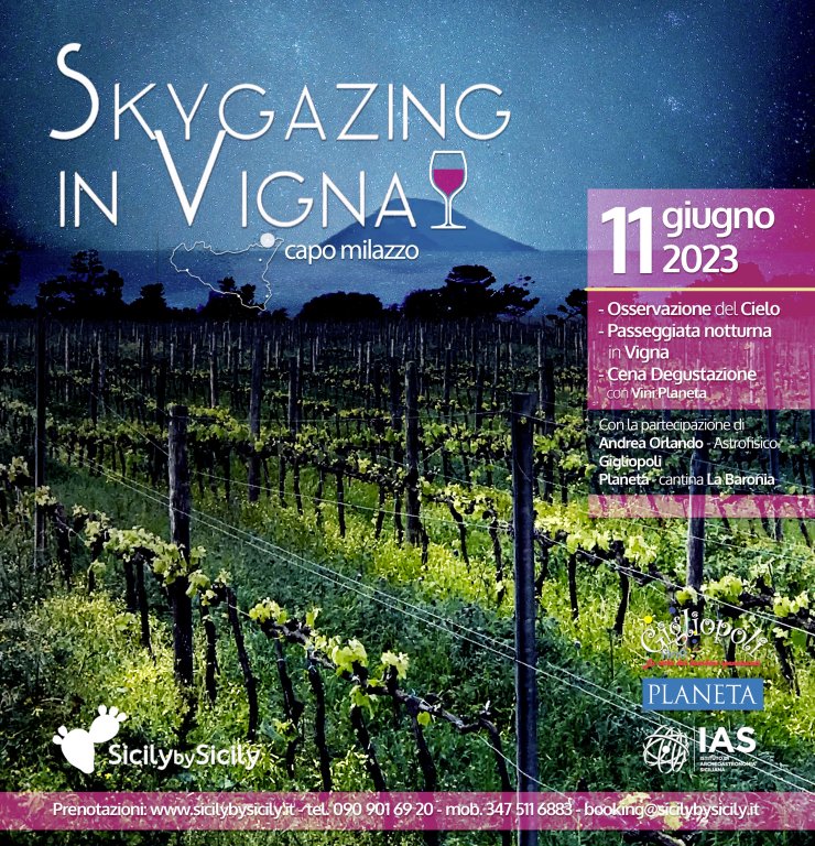 Skygazing in Vigna a Capo Milazzo | domenica 11 giugno 2023