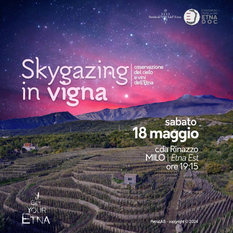 Skygazing in Vigna a Rinazzo (Milo - Etna Est) | sabato 18 maggio 2024